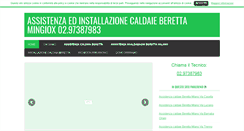 Desktop Screenshot of caldaieberettamilano.net